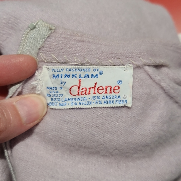 Vintage Darlene minklam pullover - Picture 3 of 5